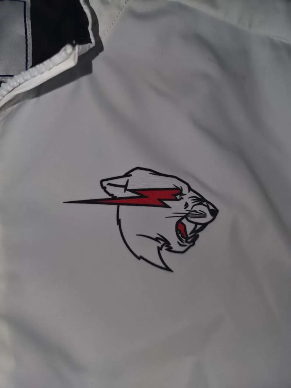 Beast Athletics Lightning Bolt Windbreaker Jacket,